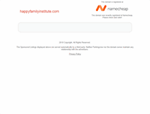 Tablet Screenshot of happyfamilyinstitute.com